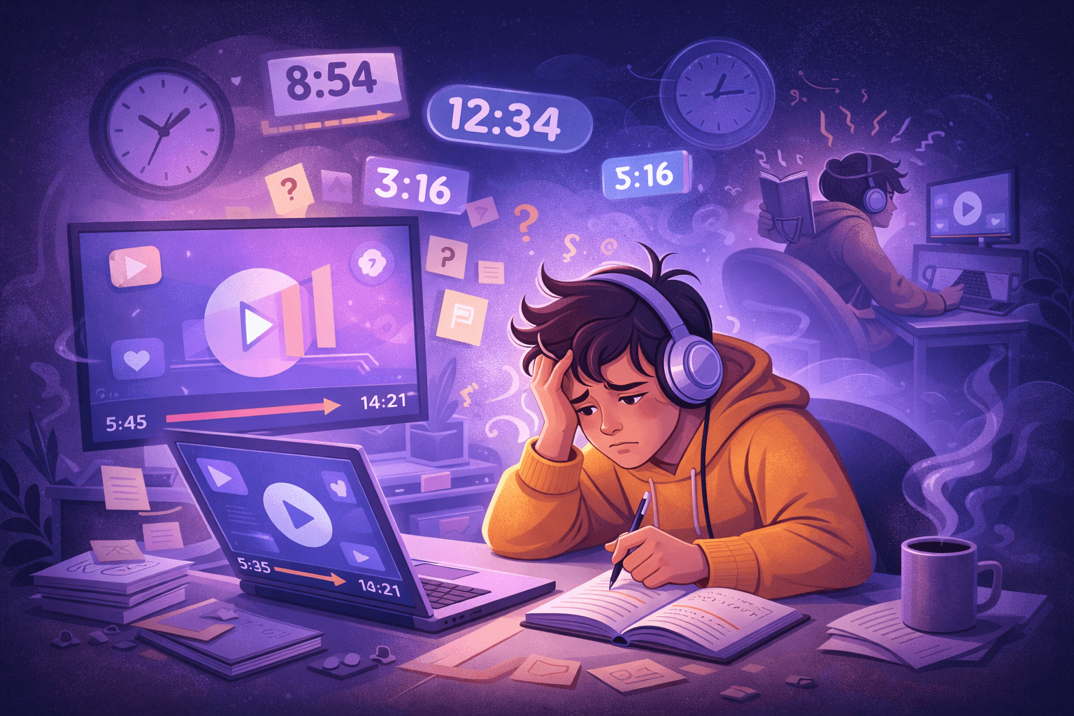 Re-watching is inefficient